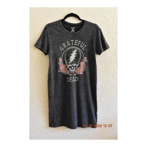 Mighty Fine Presents Grateful Dead Long Tee Shirt, Dress, Tunic Size XS